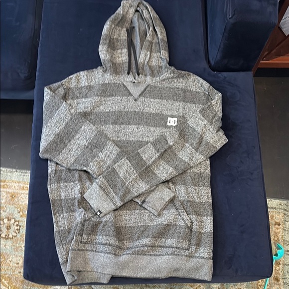 Gray Striped Hoodie - Picture 1 of 1
